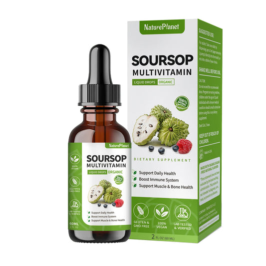 100% Pure Organic Soursop Drop Extract