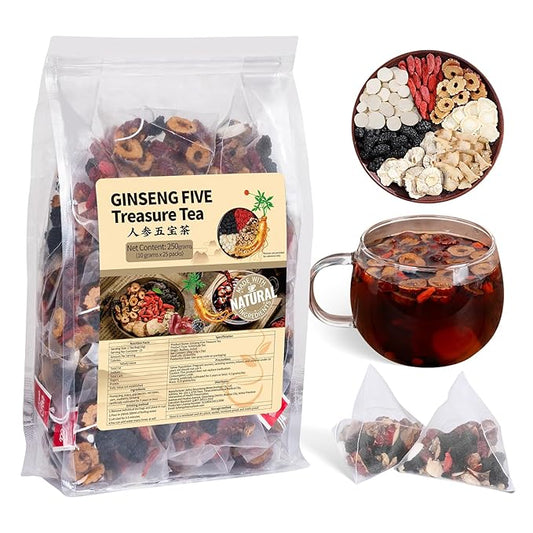 Ginseng Five Treasure tea